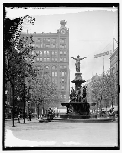The Tyler-Davidson Fountain, Cincinnati, Ohio