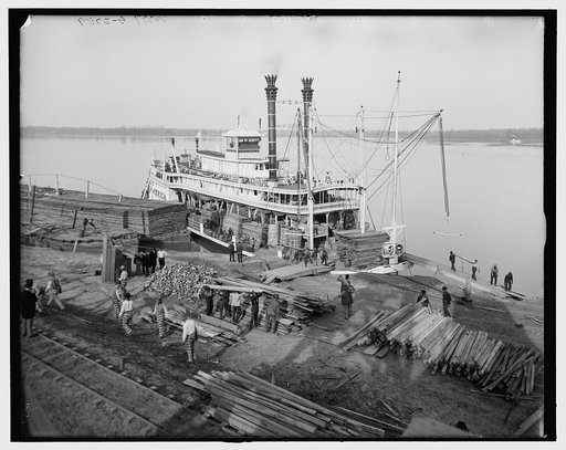 Angola Landing, State Penitentiary farm, Mississippi River, La.