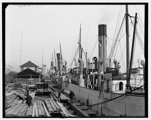 Along the docks, Mobile, Ala.