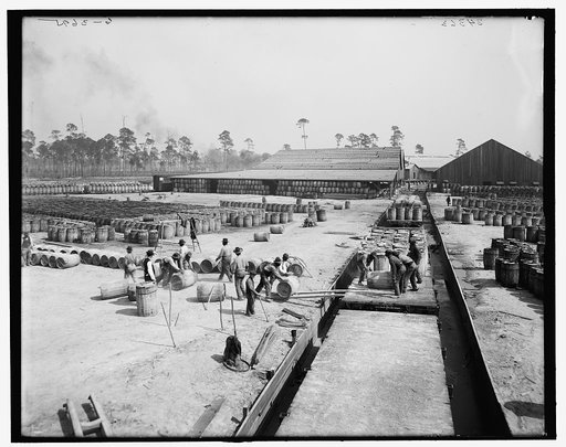 N.O. (New Orleans?) naval supply yard, Gulfport, Mississippi