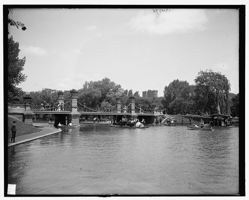 Bridge, Public Garden, Boston, Mass.