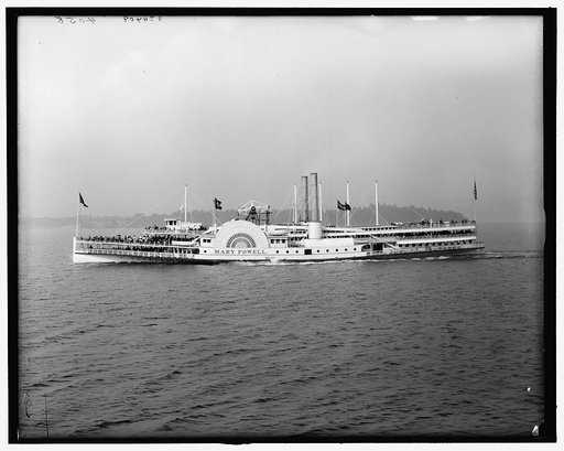 Str. Mary Powell, Hudson River, N.Y.