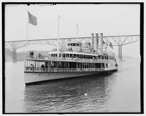 Str. Albany and Poughkeepsie Bridge, Poughkeepsie, N.Y.