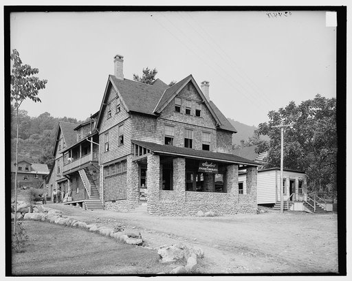 Store & post office, Silver Bay, Lake George, N.Y.