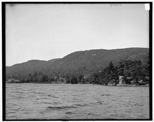 Stone tower, Lake George, N.Y.