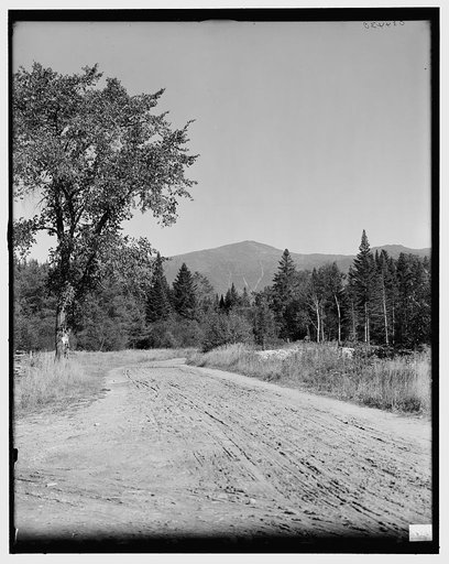 On the road to the base of Mount Washington, White Mountains, N.H.