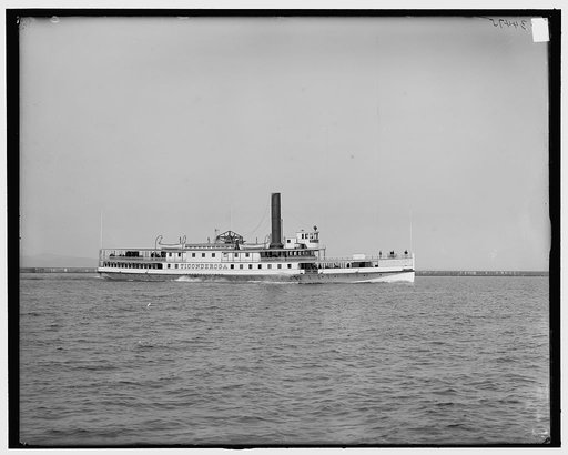 Steamer Ticonderoga, Lake Champlain, N.Y.