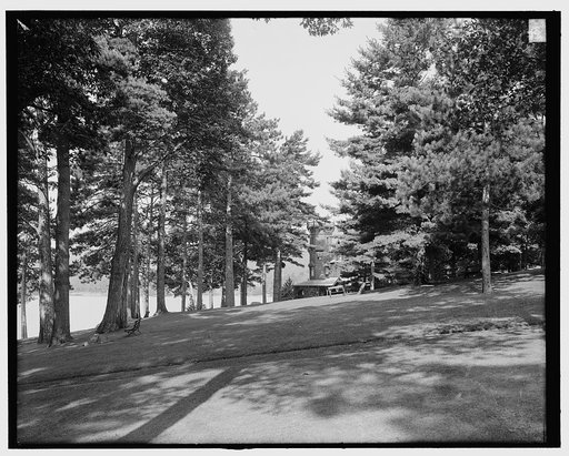 The Lawn at Sagamore Hotel, Lake George, N.Y.