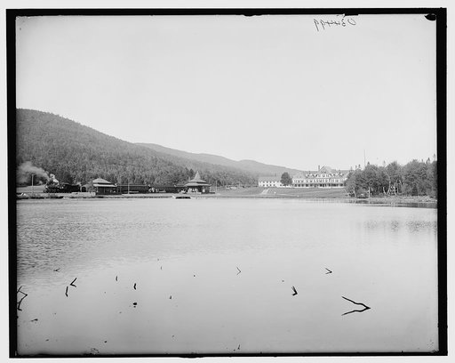 Saco Lake & Crawford House, White Mtns, N.H.
