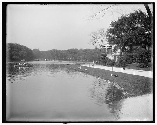 Lagoon at Jackson Park, Chicago, Ill.