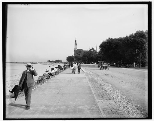 Waterfront near German Building, Jackson Park, Chicago, Ill.