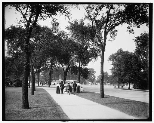 A Driveway, Lincoln Park, Chicago, Ill.