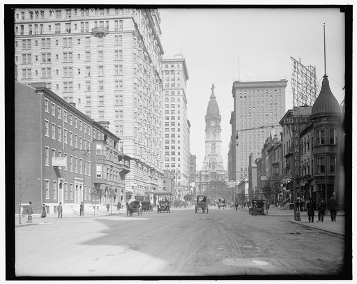 Broad Street north from Locust, Philadelphia, Pa.