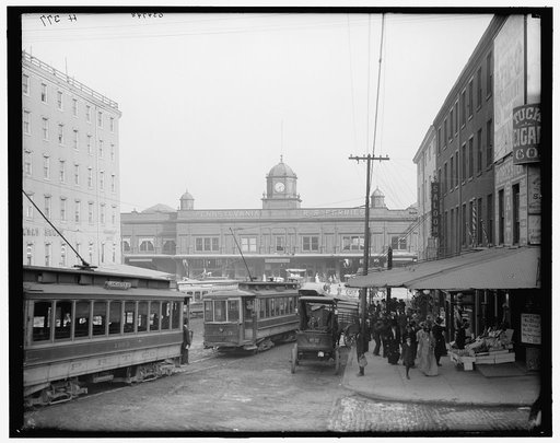 Pennsylvania Railroad ferries, Market Street, Philadelphia, Pa.