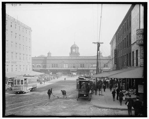 Pennsylvania Railroad ferries, Market Street, Philadelphia, Pa.
