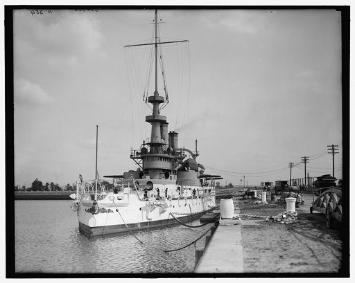 U.S.S. Indiana, League Island Navy Yard, Philadelphia, Pa.