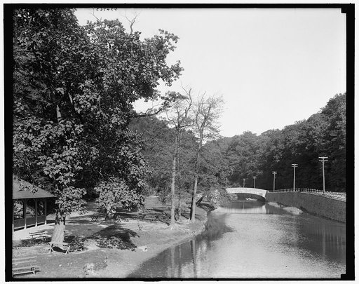 Wissahickon Creek, Fairmount Park, Philadelphia, Pa.