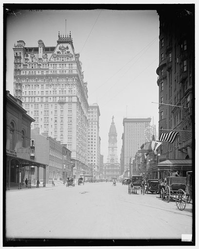 Broad Street north from Locust, Philadelphia, Pa.