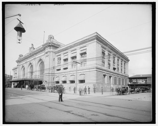 New York Central Railroad station, Albany, N.Y.
