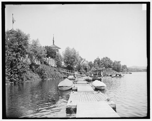 Canoe Club landing, Holyoke, Mass.