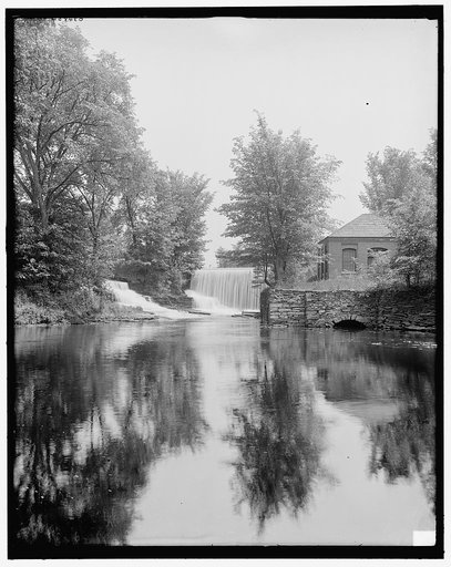 Pump house & dam, South Hadley, Mass.