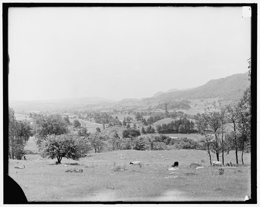 Hoosac Valley, looking south, North Adams, Mass.