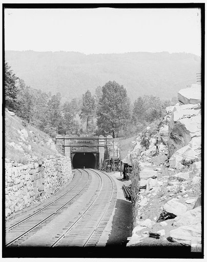 West portal, Hoosac Tunnel, North Adams, Mass.