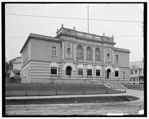 Memorial Park Library, Adams, Mass.