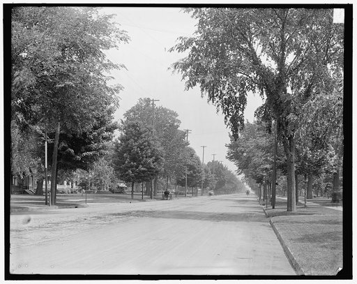 Sumner Avenue looking east, Springfield, Mass.