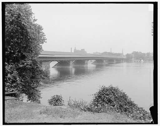 Old toll bridge, Springfield, Mass.