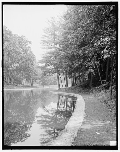 Mirror Lake, Forest Park, Springfield, Mass.