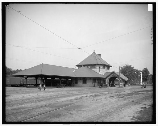 Railway station, Laconia, N.H.