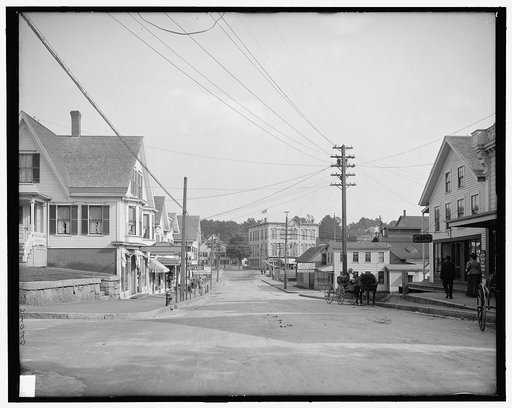 Street in Lakeport, N.H.