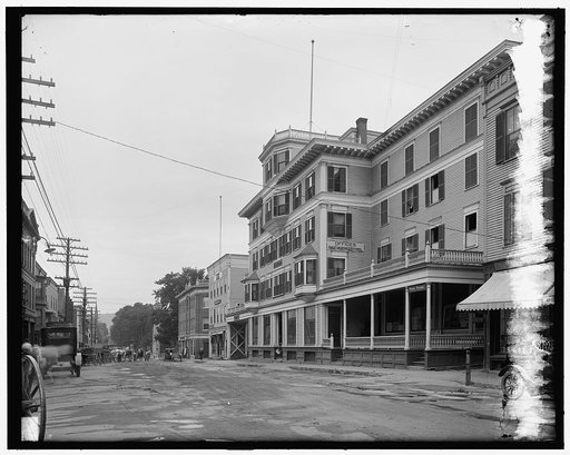 Northern Hotel and post office block, Littleton, N.H.