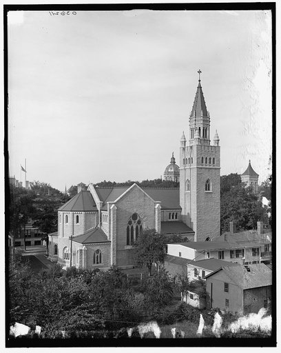First Church of Christ, Scientist, rear view, Concord, N.H.