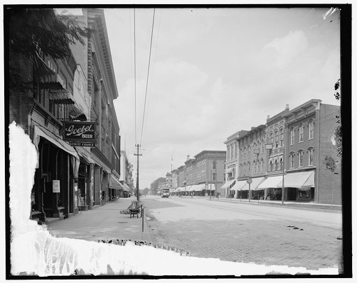 Main Street, looking north, Ann Arbor, Mich.