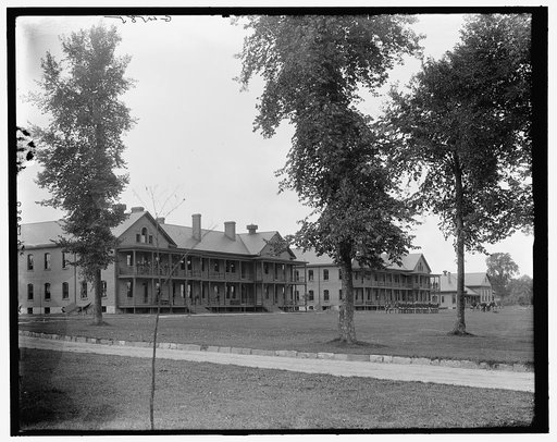 The Barracks, Fort Brady, Sault Ste. Marie, Mich.