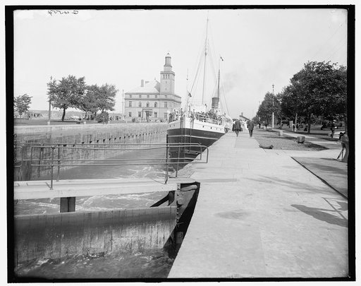 Str. Alberta at Sault Ste. Marie, Mich.