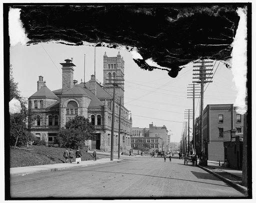 Post office and First Street, Duluth, Minn.