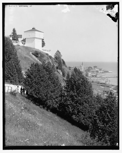 Block house, Fort Mackinac, & Mission Point, MackinacIsland, Mich.