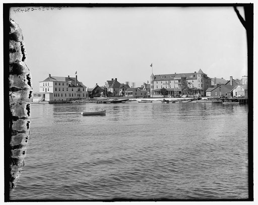 Iroquois-on-the-Beach Hotel and Lake View House, Mackinac, Mich.