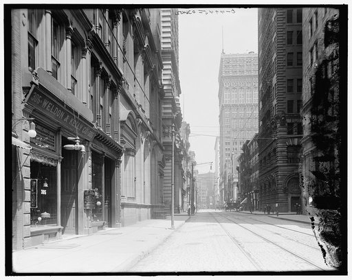 Wood Street, looking east, Pittsburgh, Pa.