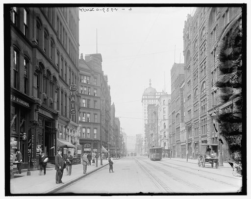 Liberty Avenue, looking west, Pittsburgh, Pa.