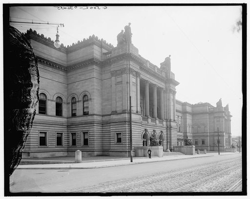 Entrance, Carnegie Institute, Pittsburgh, Pa.
