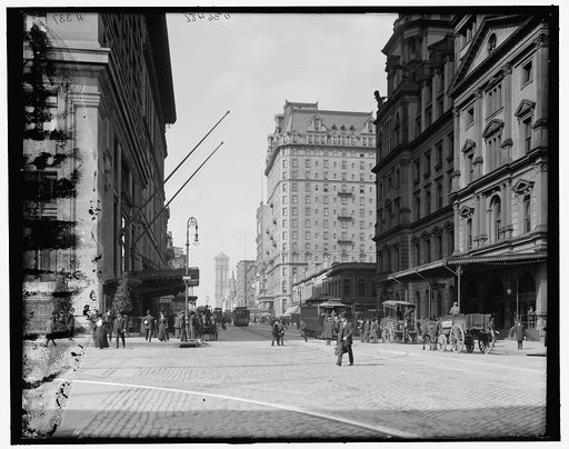 Forty-second Street, looking west, New York, N.Y.