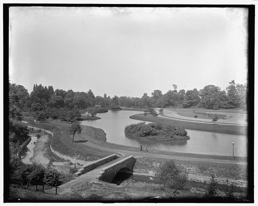 Scene in Rockefeller Park, Cleveland, Ohio