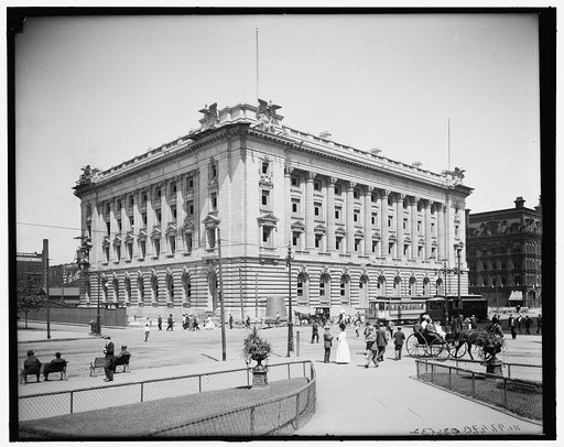 New post office, Cleveland, Ohio
