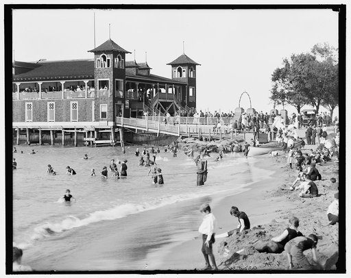 Gordon Park, bathing scene, Cleveland, Ohio