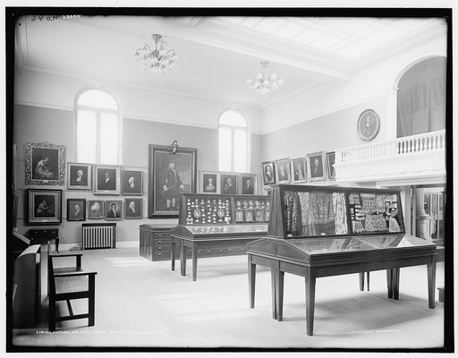 Picture gallery, Essex Institute, Salem, Mass.
