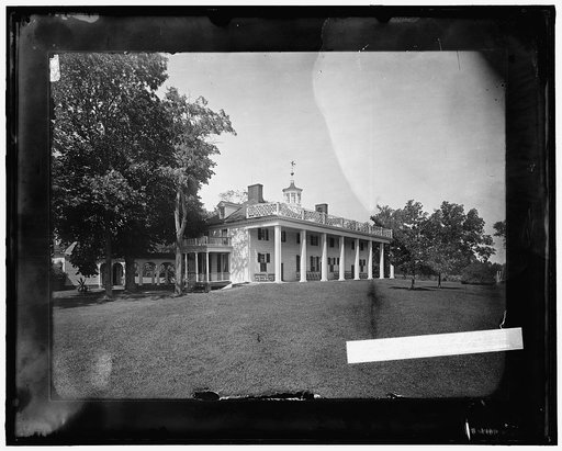 The Mansion, south view, Mt. Vernon